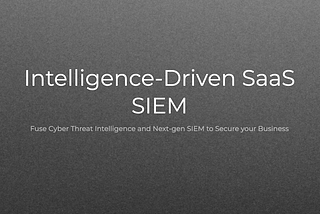 Introducing SEKOIA.IO: the Intelligence-Driven SaaS SIEM