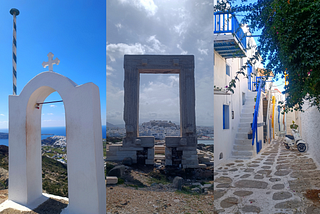 Santorini, Naxos y Mykonos; la cal y la arena de las Cíclades