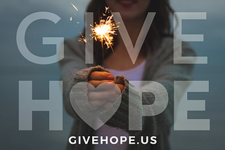 #GiveHope (not stuff) this holiday season