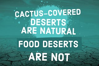 Understanding Food Deserts and Food Apartheid