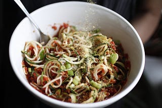 Raw Pasta Marinara