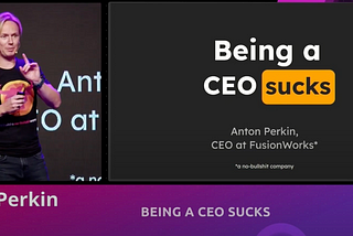 Being a CEO sucks