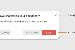 How to Close a Modal Dialog?