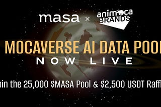 Animoca Launches AI Data Reward Pool in the Masa Marketplace