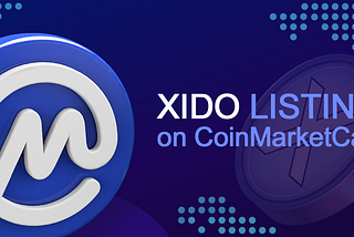 XIDO Finance token now listed on Coinmarketcap