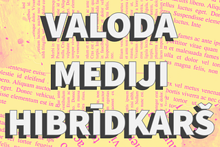 Valoda, mediji un hibrīdkarš