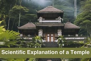 Scientific Explanation of a Temple