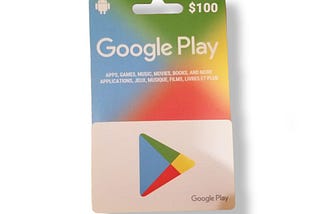 Free Google Play Gift Card Codes Generator