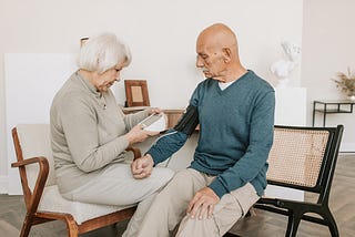 Checking Blood Pressure with Orthostatic Hypotension