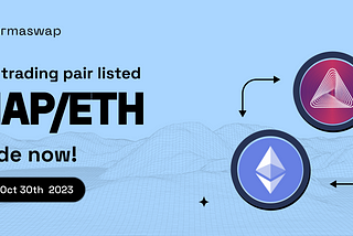 New Trading Pair MAP/ETH Listed