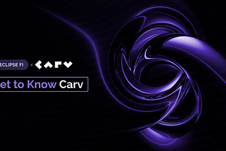 The Carv Node Sale is Launching on Eclipse Fi: Here’s What All You Need to Know