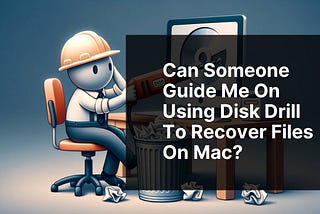 Can someone guide me on using Disk Drill to recover files on Mac?