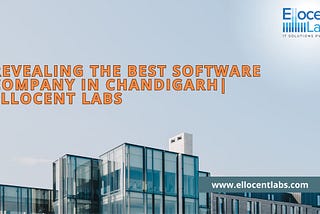 Revealing the Best Software Company in Chandigarh| Ellocent Labs