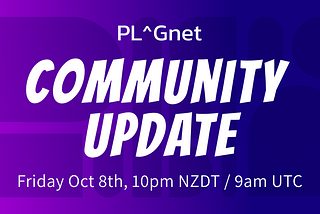 Community Update Oct 8