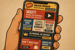 Subscription or Suffer: The New Internet Deal