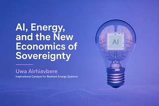 AI, Energy, and the New Economics of Sovereignty — Uwa Airhiavbere