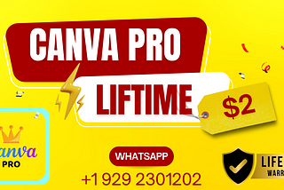 Canva Pro Lifetime Offer