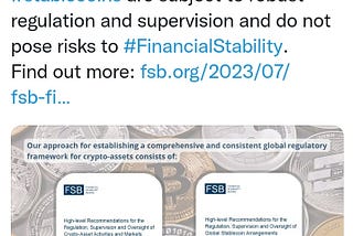 Emerging Trends in Cryptocurrency Regulation: FSB Proposes Global Framework
