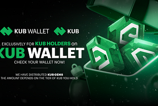 “KUB Gem Airdrop” แจก KUB Gem ตามระดับการถือครอง KUB เอาใจผู้ใช้งาน KUB Wallet