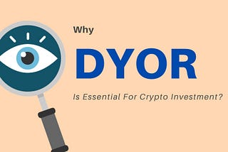 How to do your research in Cryptocurrency.