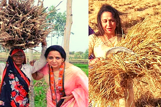 Meet this true farmer lady!