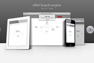 elliot! Search engine Rolling out new look