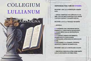 Grupo de estudos: Collegium Lullianum [DIVULGAÇÃO]