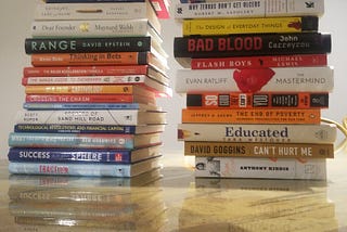 The 34 Books I read in 2019 and What I Learned