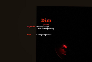 DIM