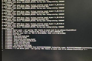 Kernel panic – not syncing: VFS: Unable to mount root fs on unknown-block