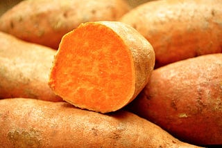 To my fellow skint Depressed Island dwellers: never overlook the value of sweet potatoes