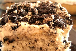 Cake Mix Cake — Cookies ‘n Cream Cake