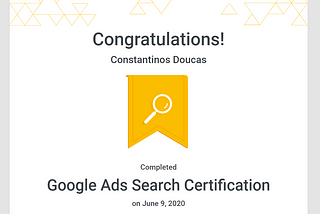 A step towards becoming a qualified digital marketer!