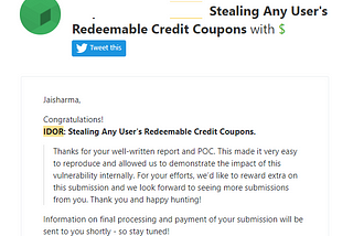 ~/BugBounty/IDOR/”How I was able to exfiltrate any user’s credit coupons”