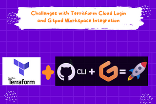 Challenges with Terraform Cloud Login and Gitpod Workspace Integration