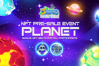 Kripto Galaxy Battle’s Planet Pre-sale