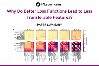 Why Do Better Loss Functions Lead to Less Transferable Features? — Paper Summary