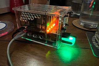 Building a compact Pi cluster