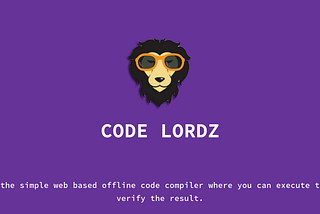 Deploying Code-Lordz Compiler Webapp in a local server