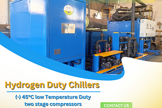 Industrial process chiller manufacturers