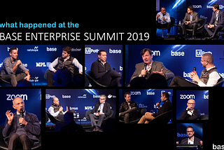 What happened at the Base Enterprise Summit 2019?