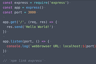 Link to Express Server