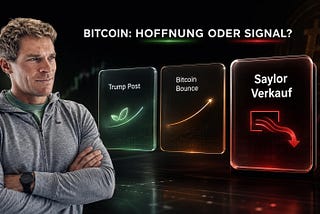 Trump rettet den Bitcoin Bounce: Warum das noch kein echtes Kaufsignal ist