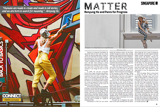 MATTER: Renyung Ho and Pants for Progress