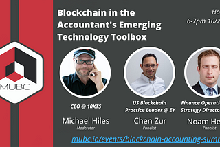 MUBC 2020 Blockchain Accounting Summit