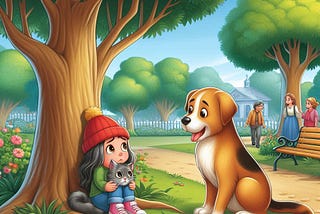 The Park’s Perfect Pals: Duke the Dog and Kiki the Kitten’s Adventures in Kindness (Ages 3–7)