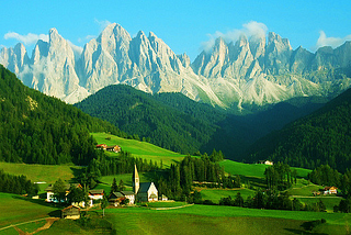 The Dolomites, Santa Maddalena, Italy