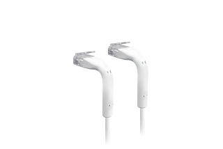 Ubiquiti 標誌性的配件類產品 Patch Cable，是一條可以在接口處任意彎折、輕薄，外觀有著 UI 一貫的簡潔色彩的網路線。