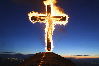 A Burning Cross To Light Your Path