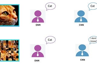 CNN vs DNN for visual understanding of images